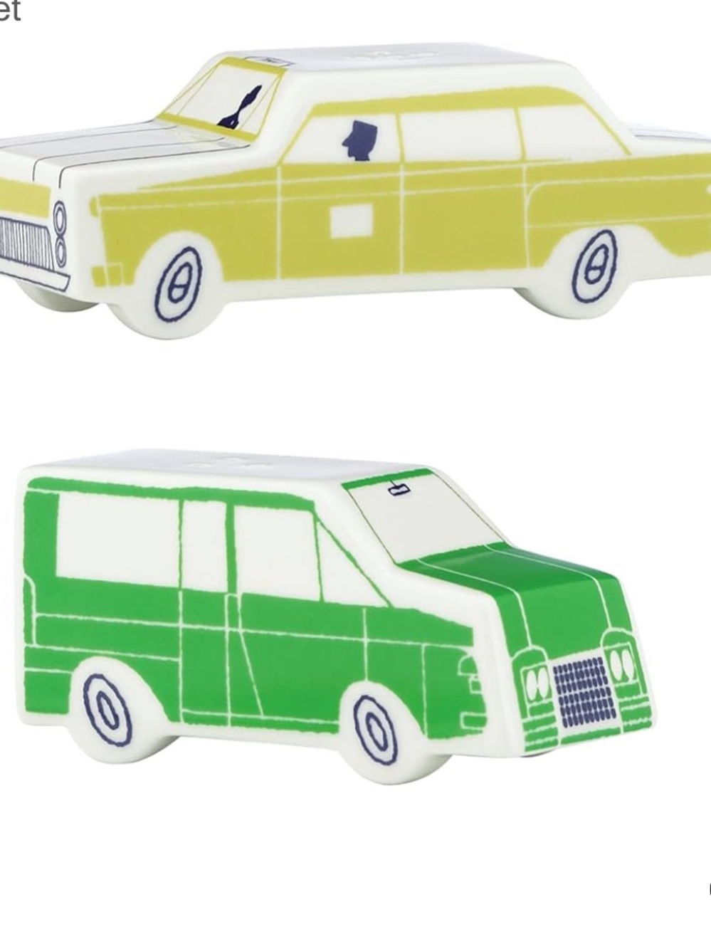 kate spade new york Hopscotch Drive About Town Car Salt & Pepper Set